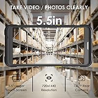 Vista 7 de Android 13 escáner de código de barras portátil computadora móvil 4 GB+64 GB terminal de datos resistente PDA con 1D/2D Zebra-SE4710 lector