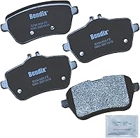 Vista 243 de Bendix Priority1 CFC154 - Juego de pastillas de freno de disco para Avanti II, Century, LeSabre, Regal, Riviera, chasis comercial, DeVille