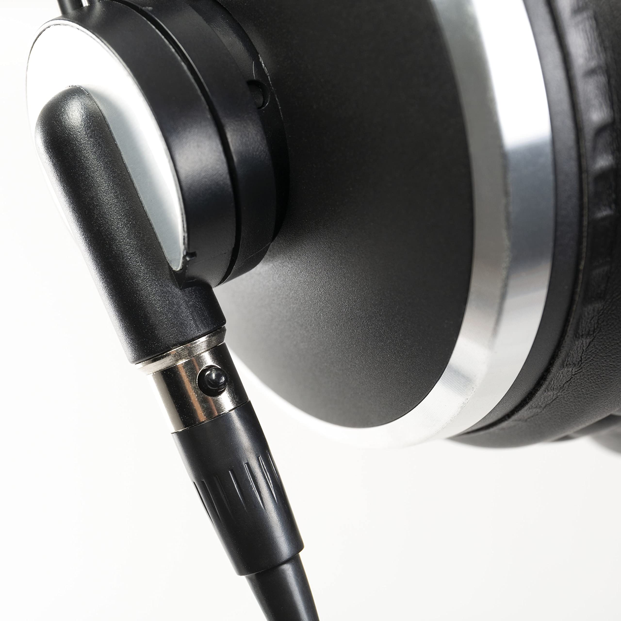 Fame K 600 Studio, Geschlossene Studio Kopfhörer, Schwarz, Dynamischer Sound, Leichtes Gewicht, Abnehmbares Kabel, Inklusive Zubehör