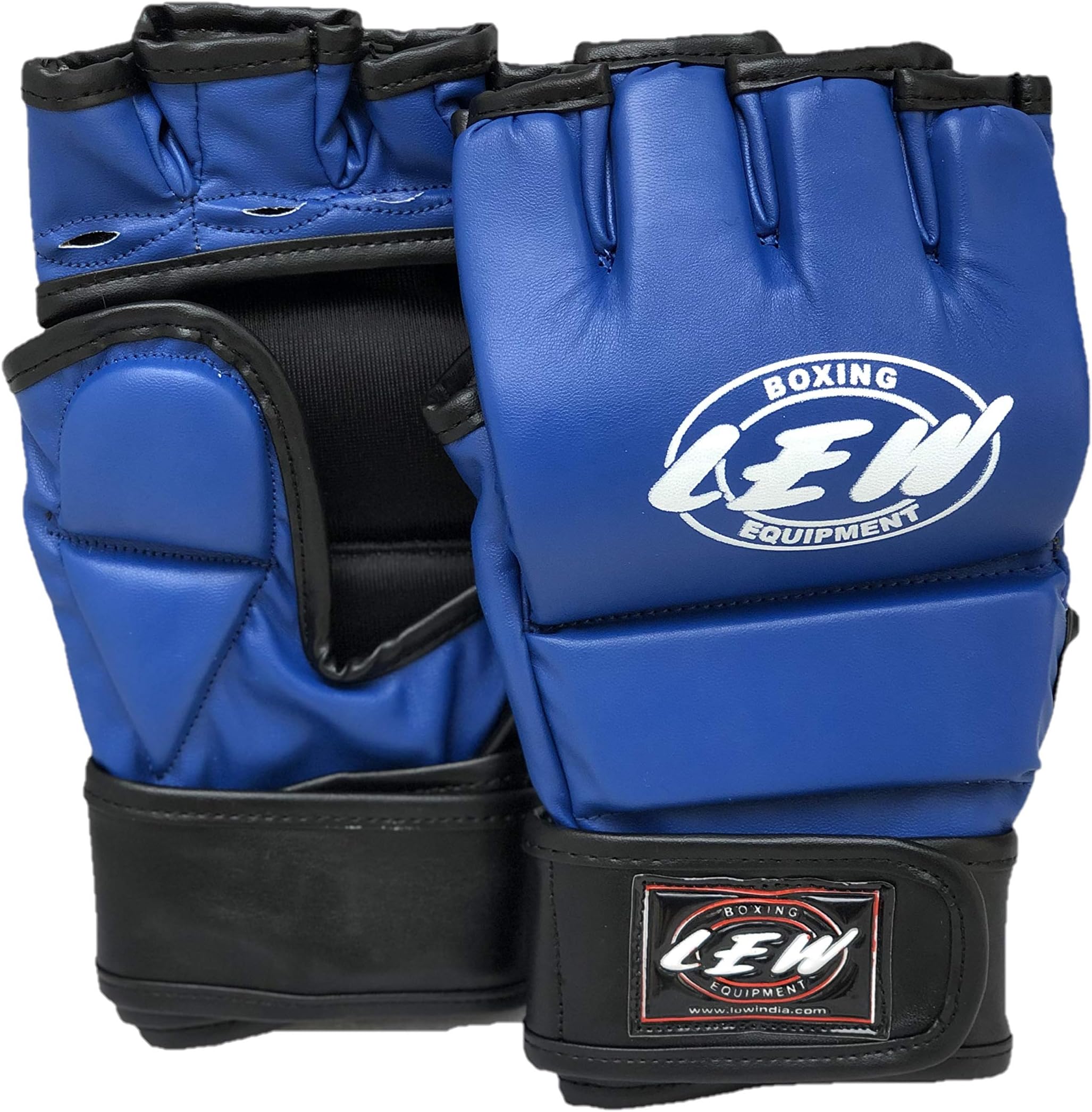 LEW Blue/Black Martial Arts Gloves