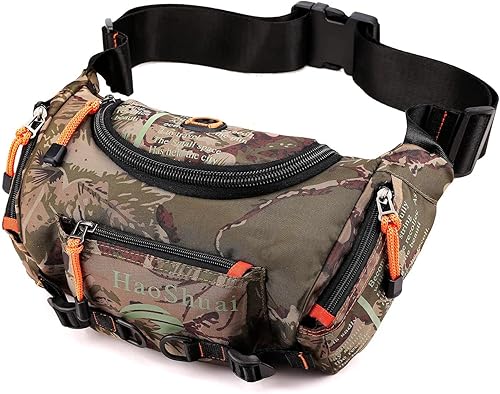 Riñonera impermeable para exteriores, con correa ajustable, para viajes, montañismo, senderismo, viajes, campamento, ciclismo, correr, Verde,