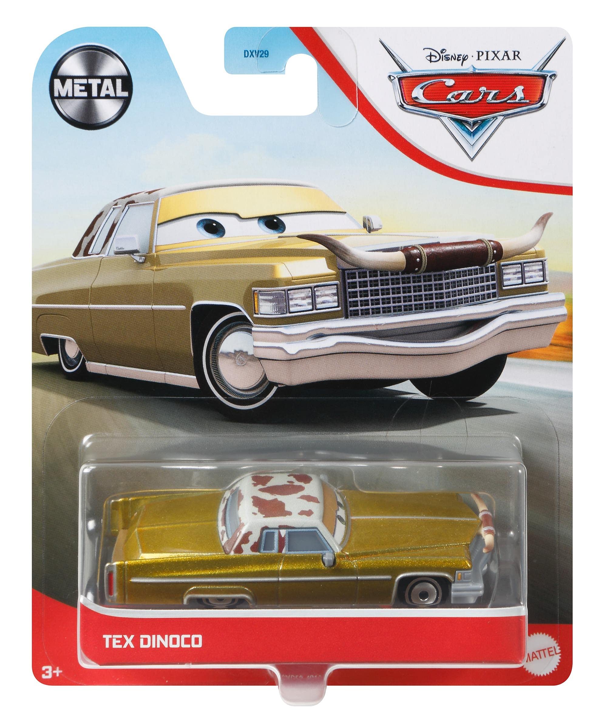 Amazon.com: Disney Cars Toys and Pixar Cars Tex Dinoco, Miniature