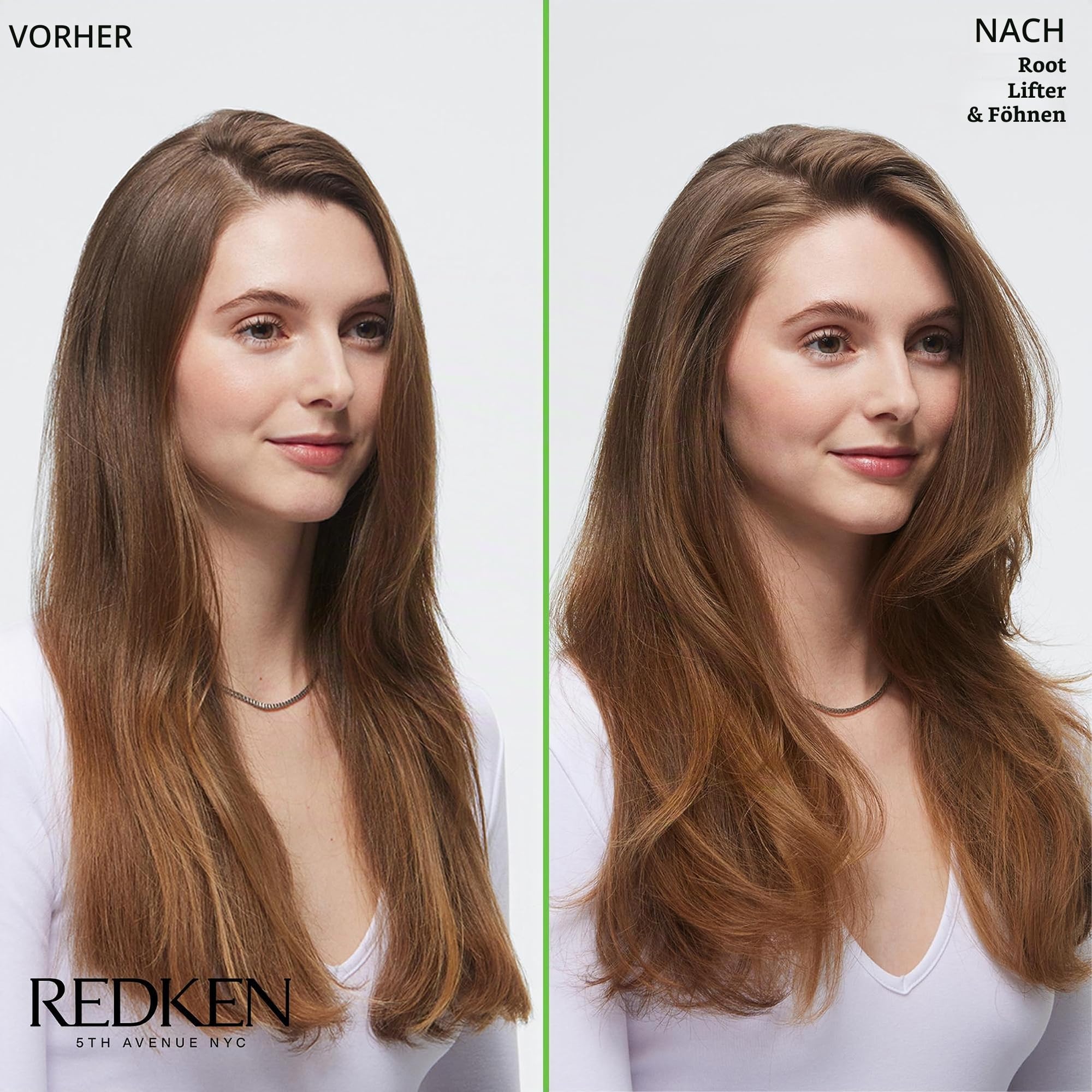 Redken | Langanhaltender Volumenschaum für alle Haartypen, Vegane Formel, Für Natürliche Looks und maximales Volumen, Root Lifter, 1 x 300 ml
