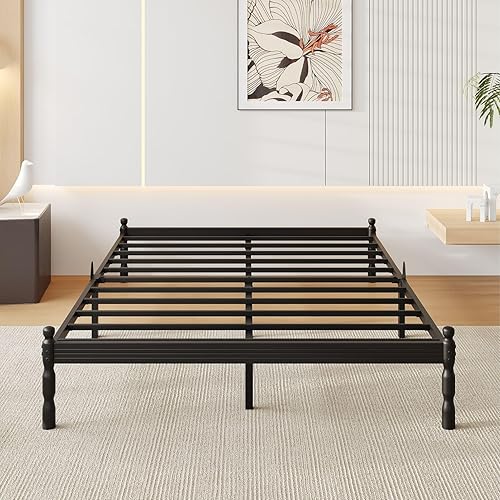 12 Inch Full Size Bed Frame Keep Mattress from Sliding,