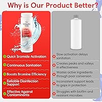 Vista 7 de Leisure Time - Bromuro de sodio para jacuzzis - Desinfectante de spa de 1 libra Inicia la reserva de bromo para sistemas de bromo Inicio simple