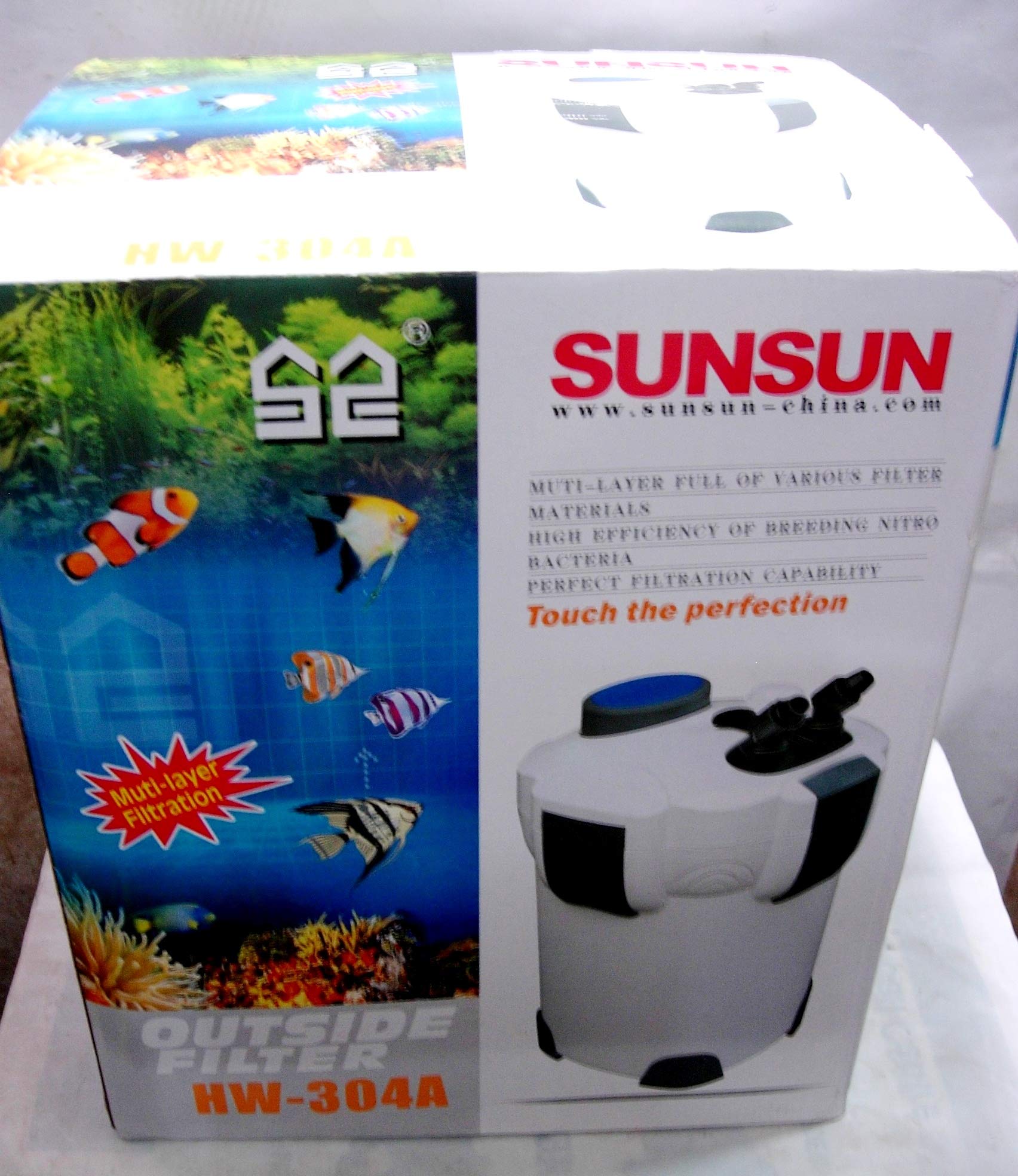 ANMSALES HW-304A 55W / 2.5 Mtr / 2000L/H / 4 Stage/SUNSUN External Canister Filter Aquarium Filter. (B07GPRQY2K) Amazon Price History, Amazon Price Tracker