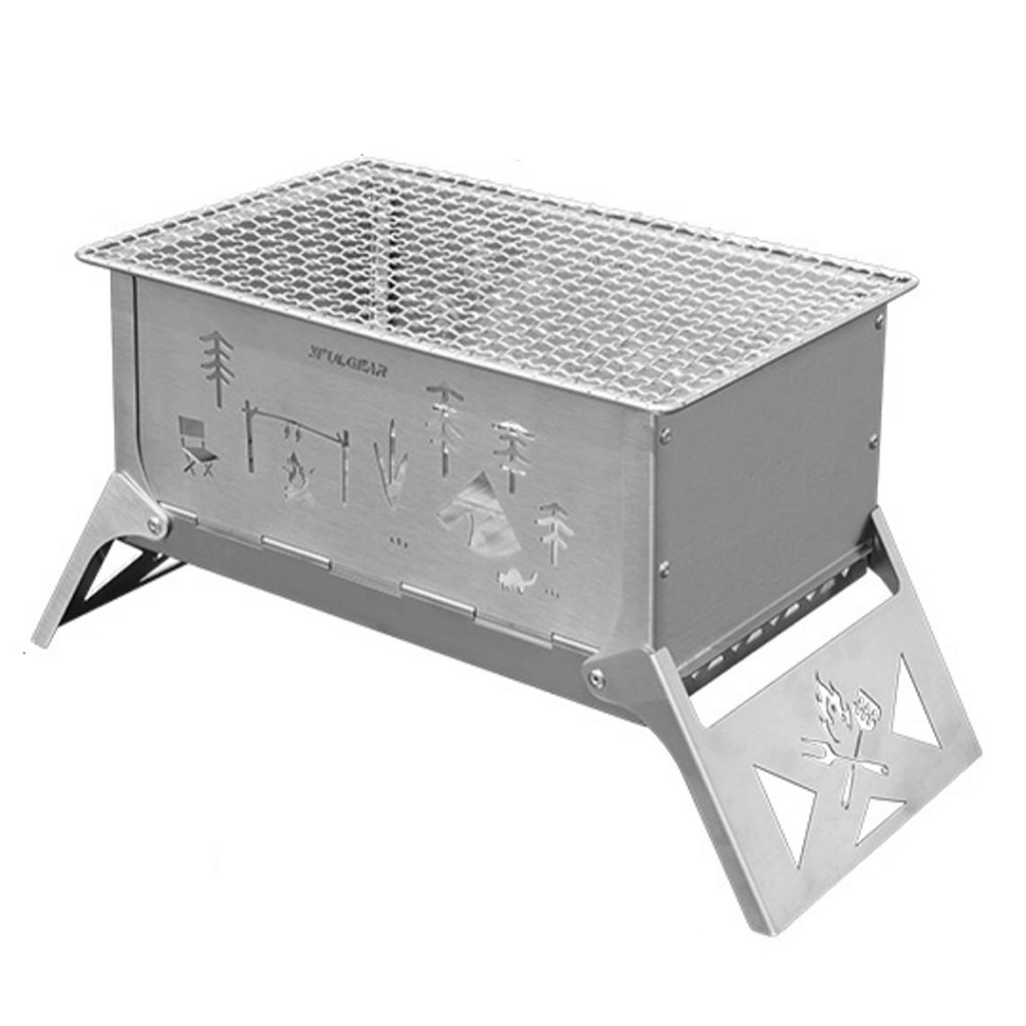 Amazon.co.jp: 3F UL GEAR ストーブ 折り畳み 快速設置 2.2kg軽量 304