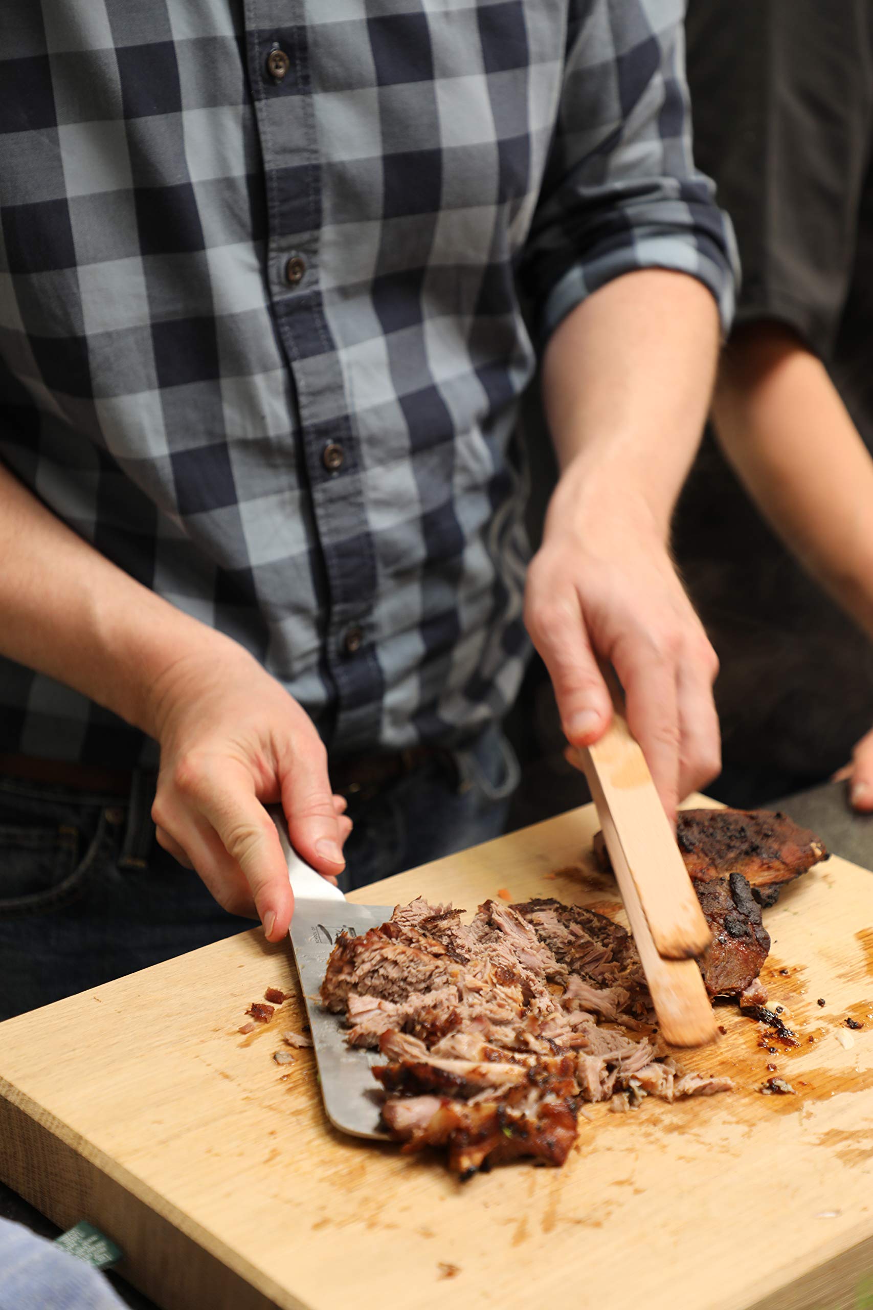 Dexam Wooden Magnetic Toast Tongs, Beech Wood