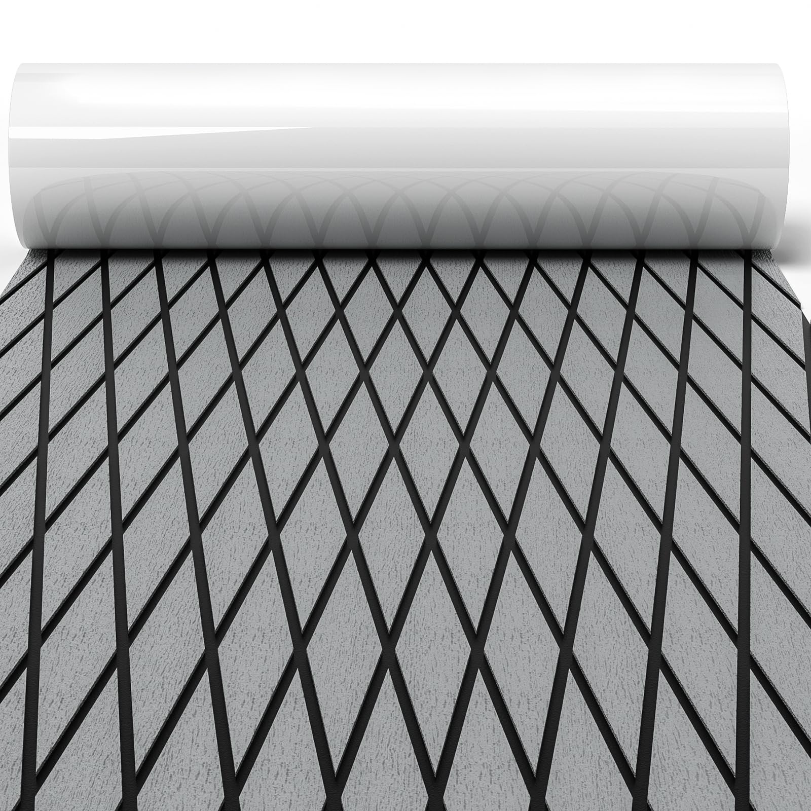 AQUARM EVA Foam Boat Flooring Decking Sheet Marine Flooring Non-Slip Self-Adhesive Easy Clean Decking Sheet for Motorboat RV Yacht Kayak Surfboard