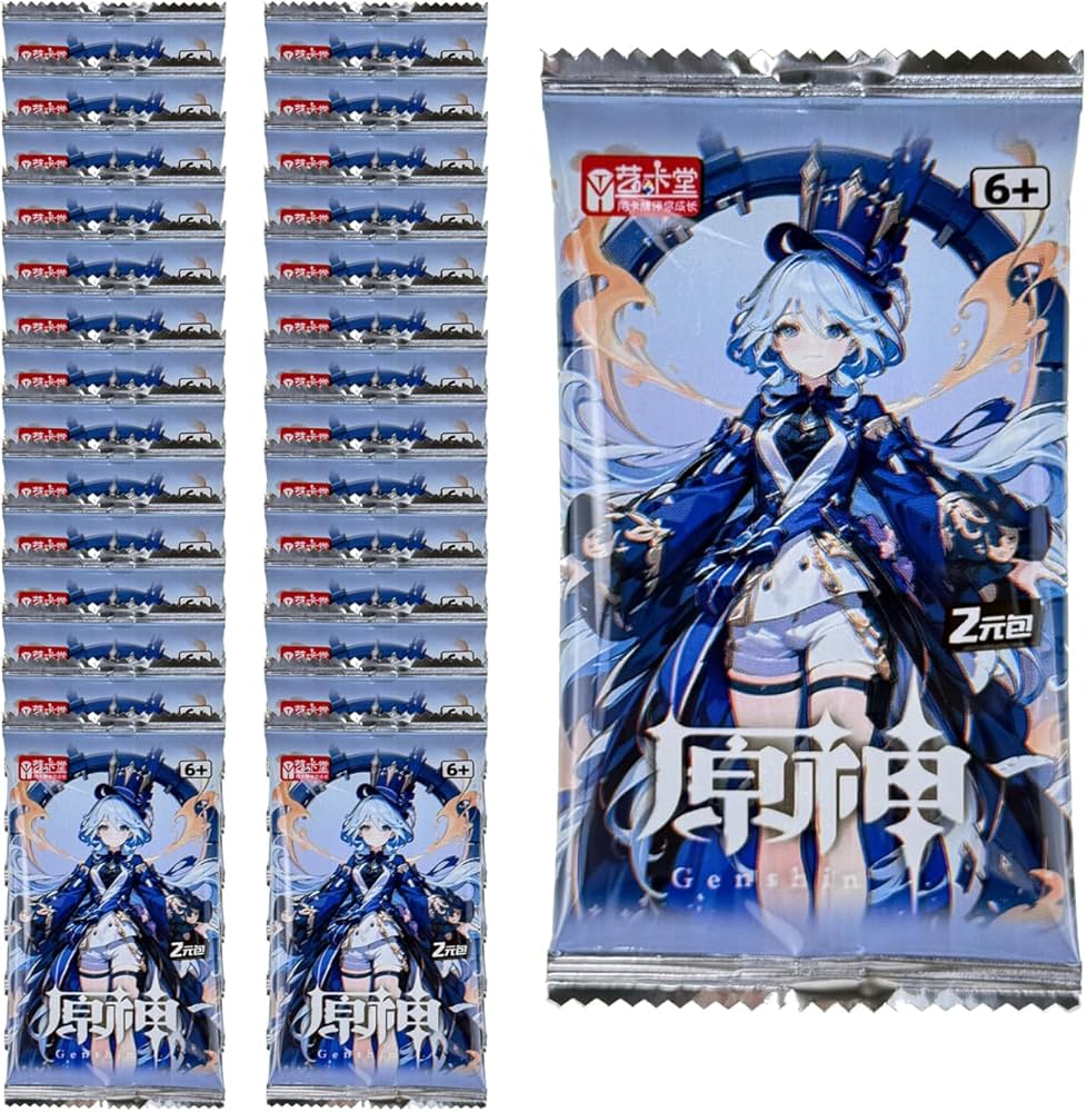 Genshin Impact 30 Trading Card Set