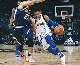 Autographed Jalen Brunson Dallas Mavericks Basketball 8x10 Photo