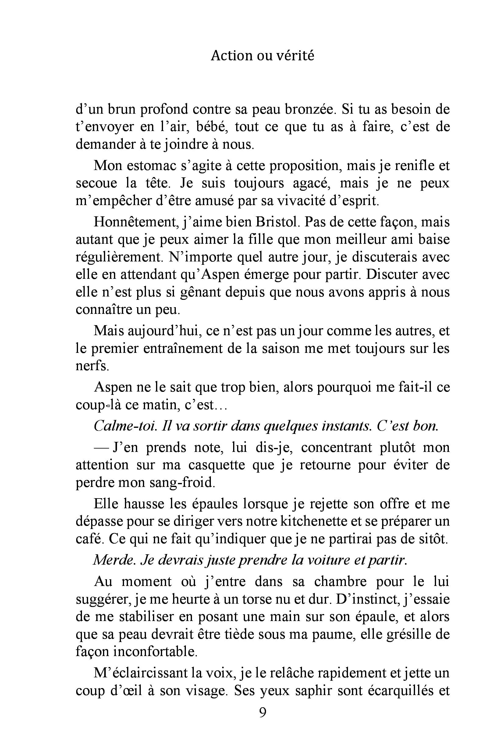 Action ou vérité
