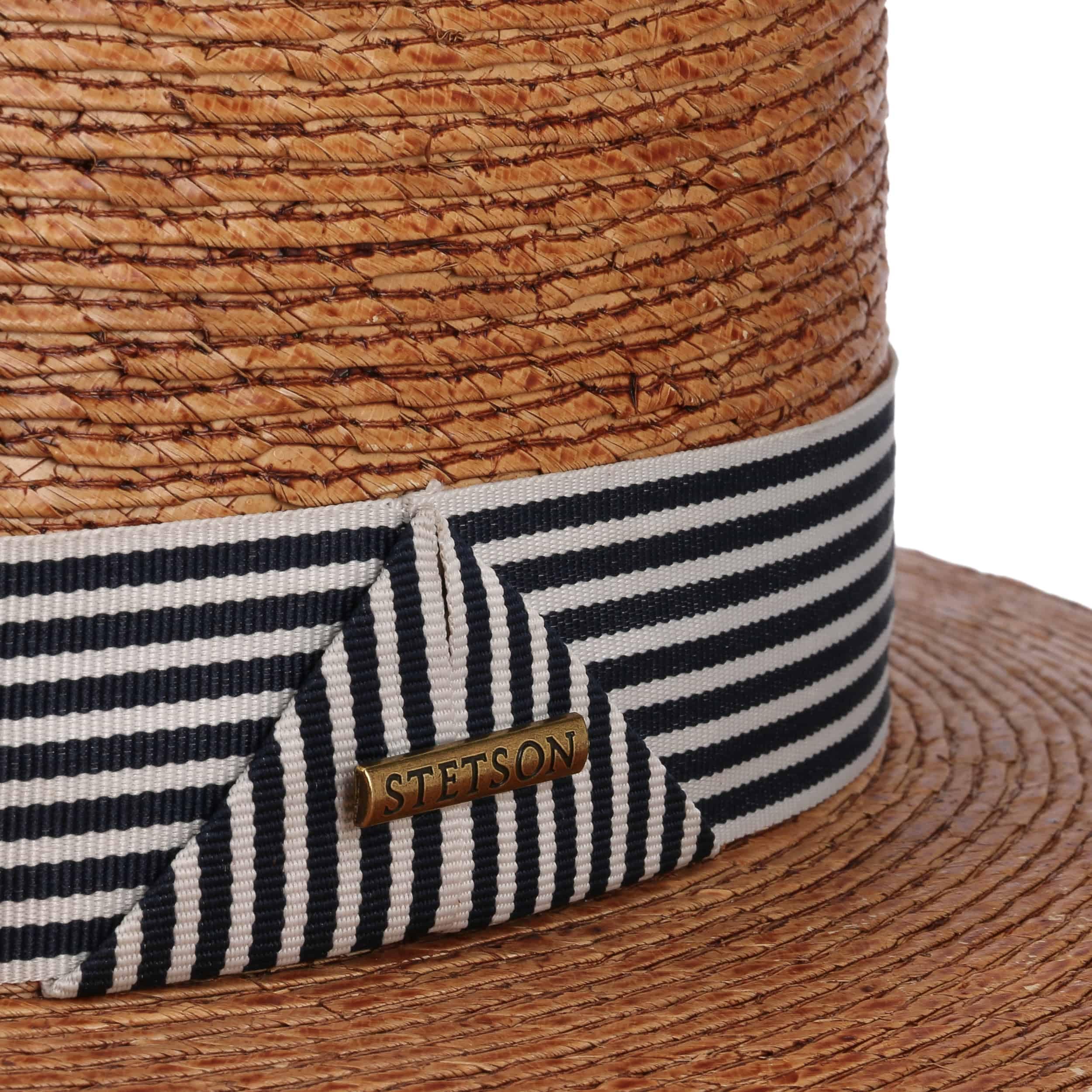 Stetson Chapeau Canotier Averport Homme - de Soleil D'Ete Plage avec Doublure Printemps-ete Printemps Ete