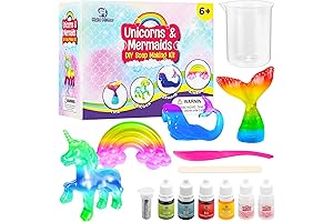Girls DIY Unicorn and Mermaid Soap Making Kit