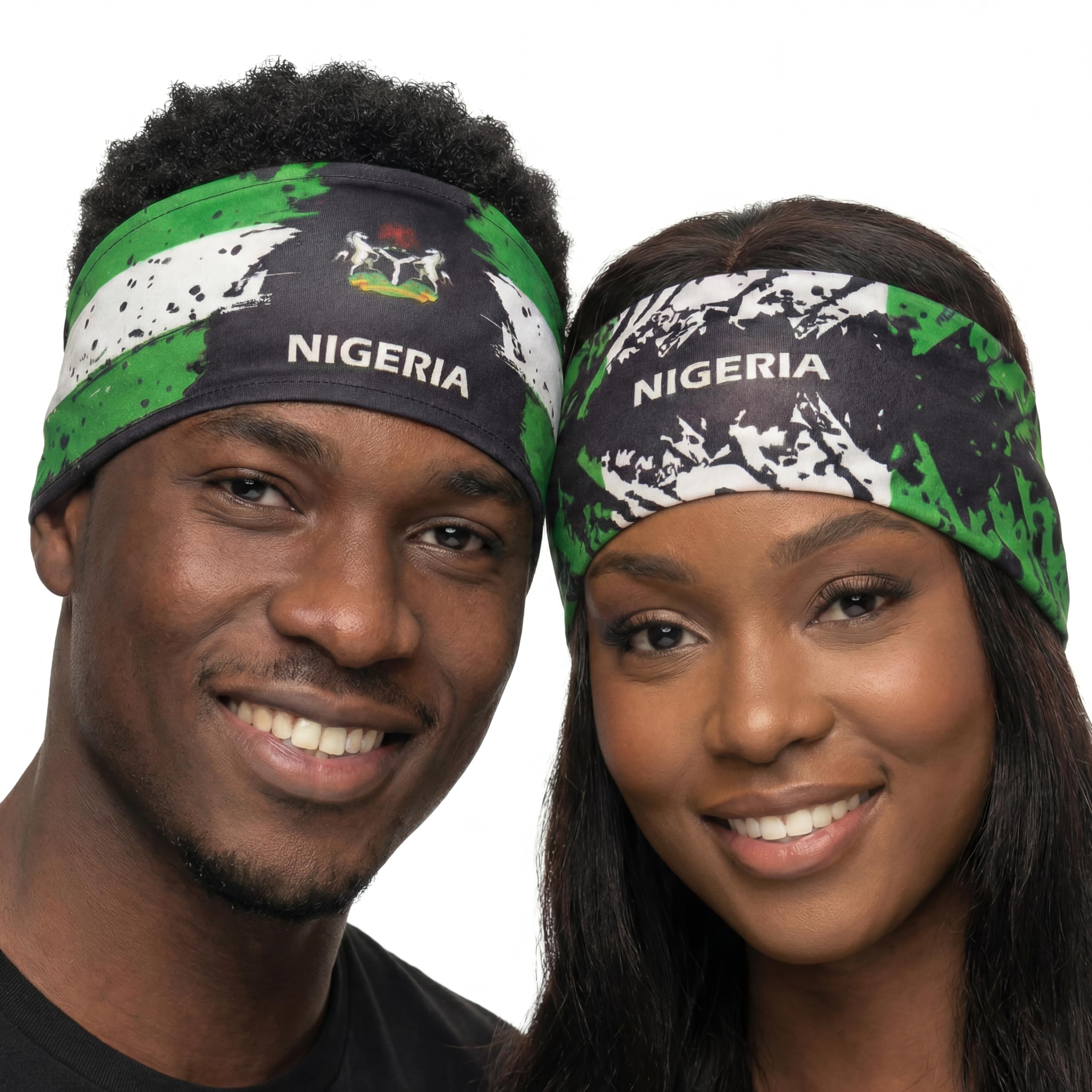 Fox & Fury World Reversible 2-in-1 Double Sided Flag Headband – 2026 Soccer Cup Sports Ge…