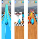 Rolling Ball Hopping Game