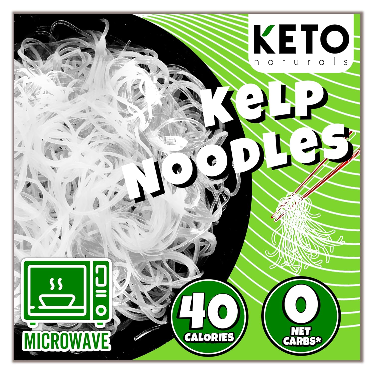 Fideos Kelp Bajos en Calorías (6 Paquetes) - 6.35 oz c/u