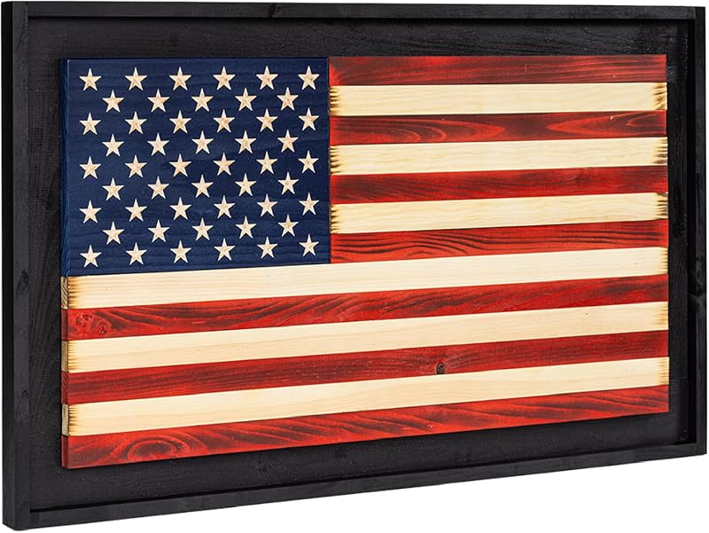 Flags of Valor Handmade Wooden Flag — $269