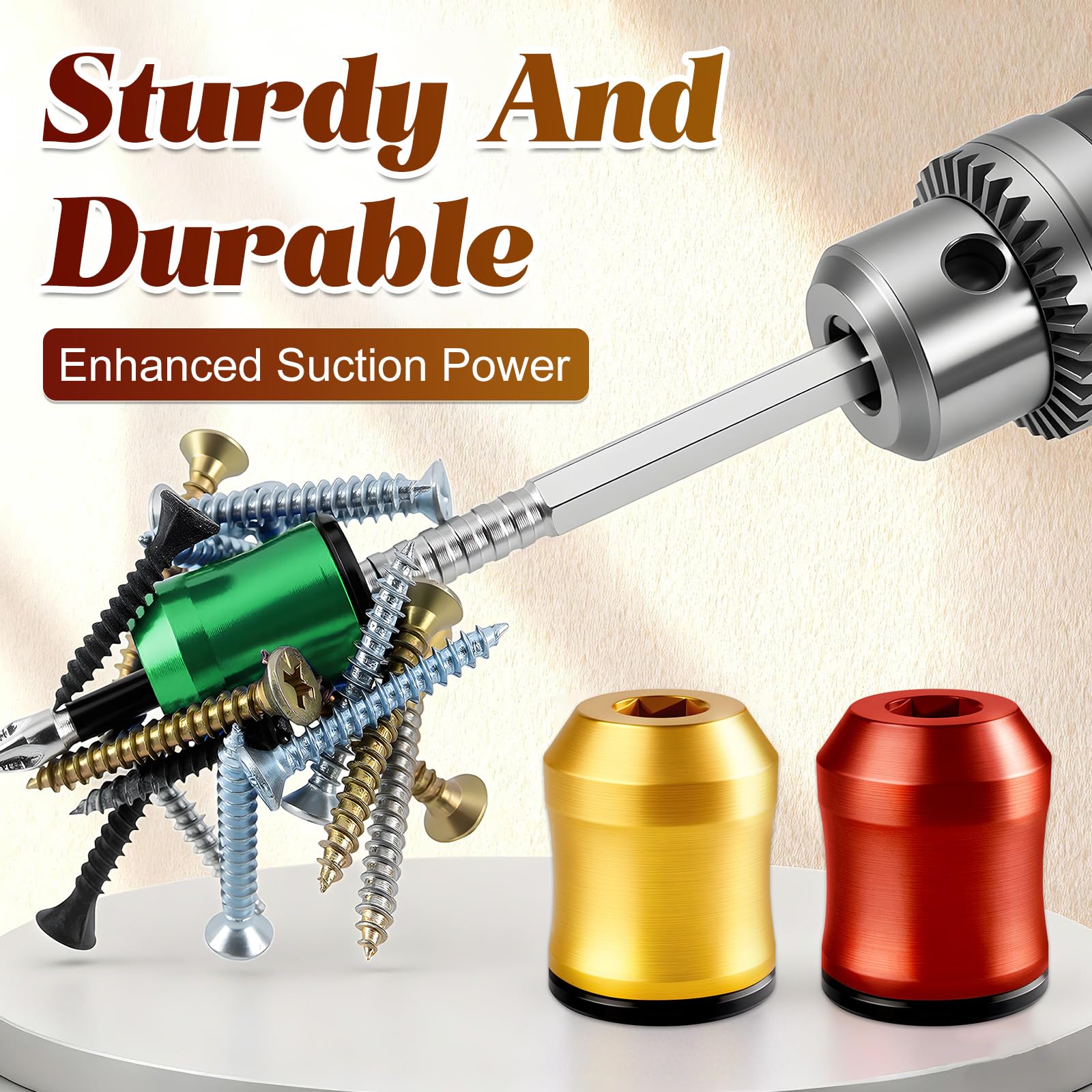 Magnetic Screw Holder - Strong Grip for Drill & Screwdriver -3