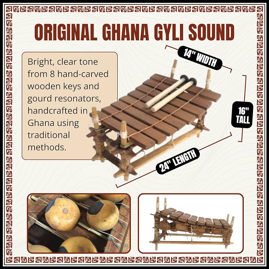 Amazon | 8キーペンタトニックアフリカ木琴バラフォンバラフォン