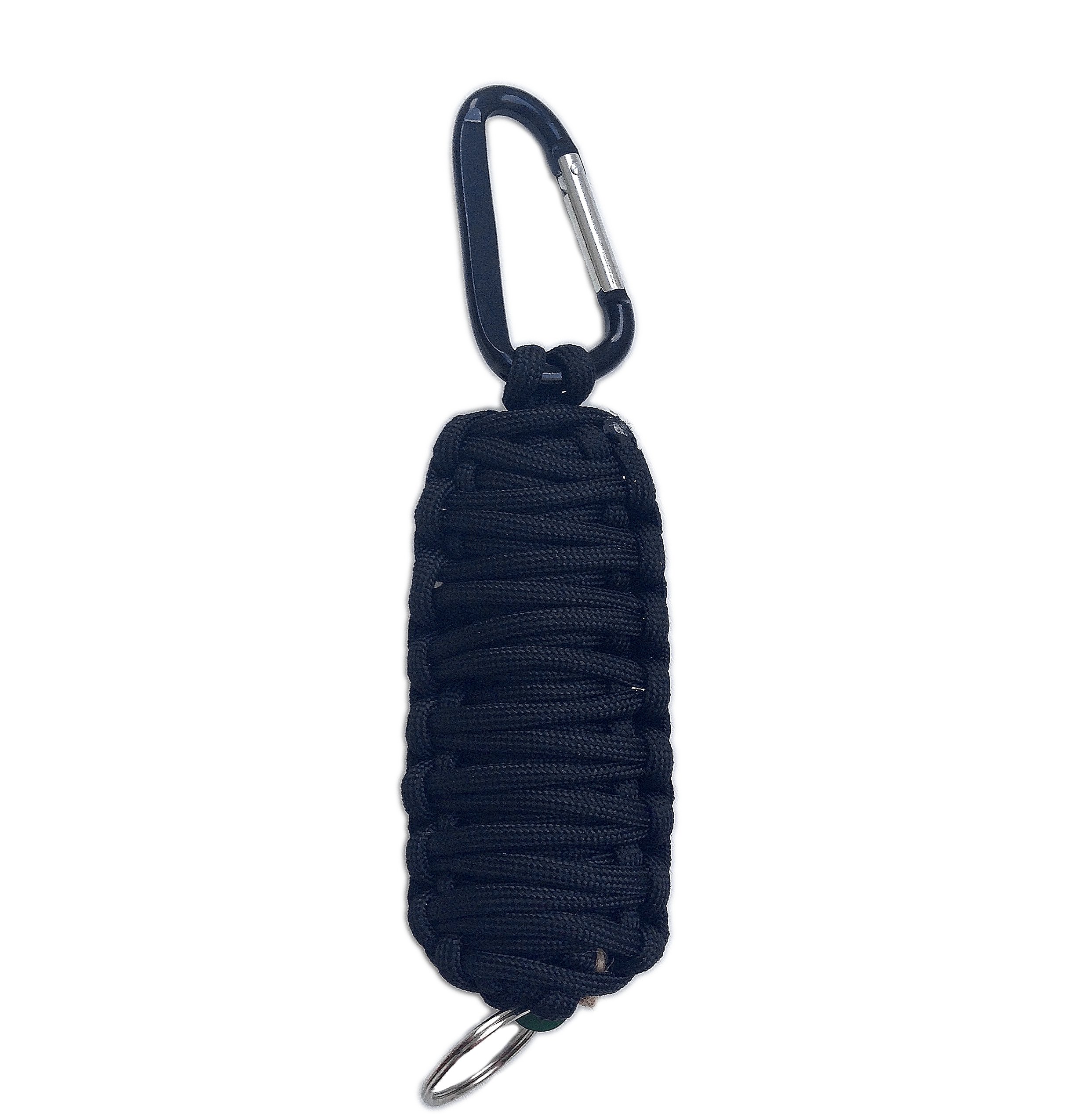 Paracord 550 Survival Grenade- Includes Survival Fire Starter- Survival Kit- Paracord Carabiner Clip