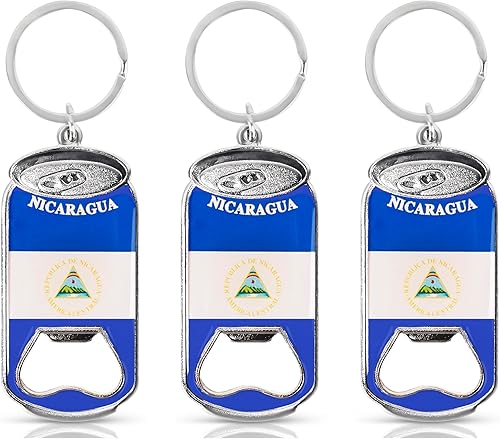 Miniatura 7 de Jamaica - Llavero abridor de botellas de cerveza - Set de 3 - Lata