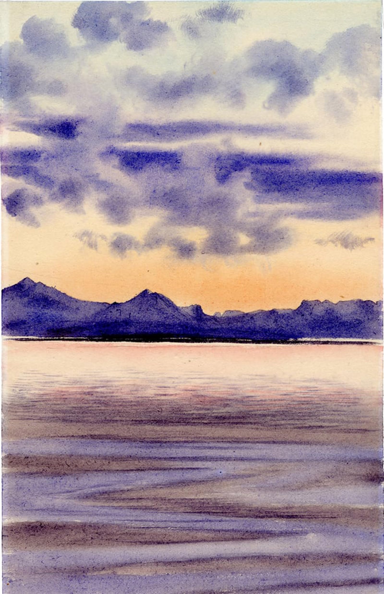 ARTXLXXBN Famous Painting Art Wall Decor Abstract Art Picture Calm Sea by Edward Adrian Animal Pictures for Home Decor 60x90cm