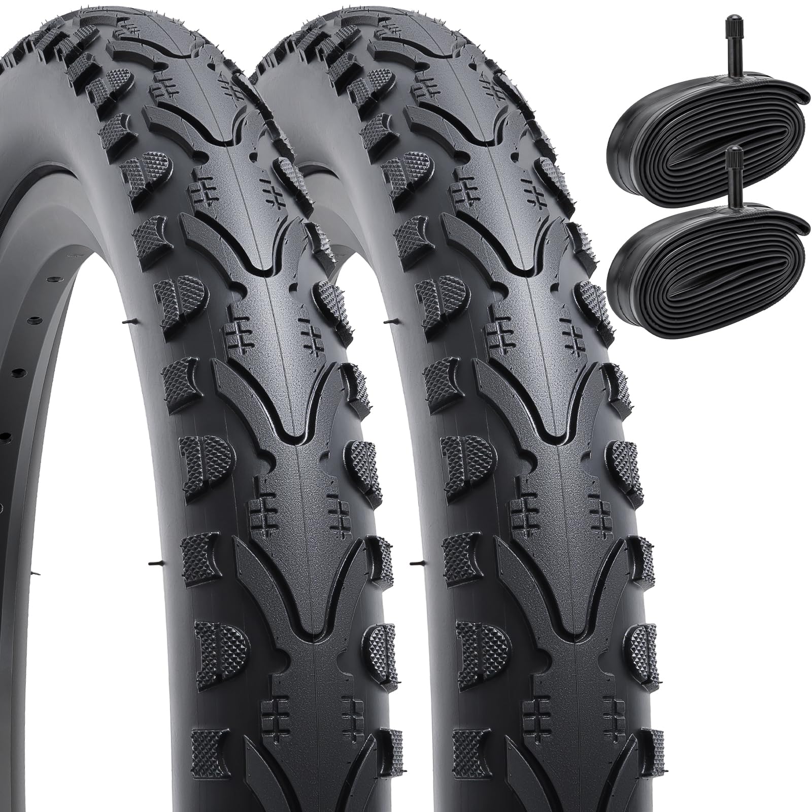 Amazon | YunSCM 2本セット,24 1.75 タイヤ,24x1.75 47-507 自転車