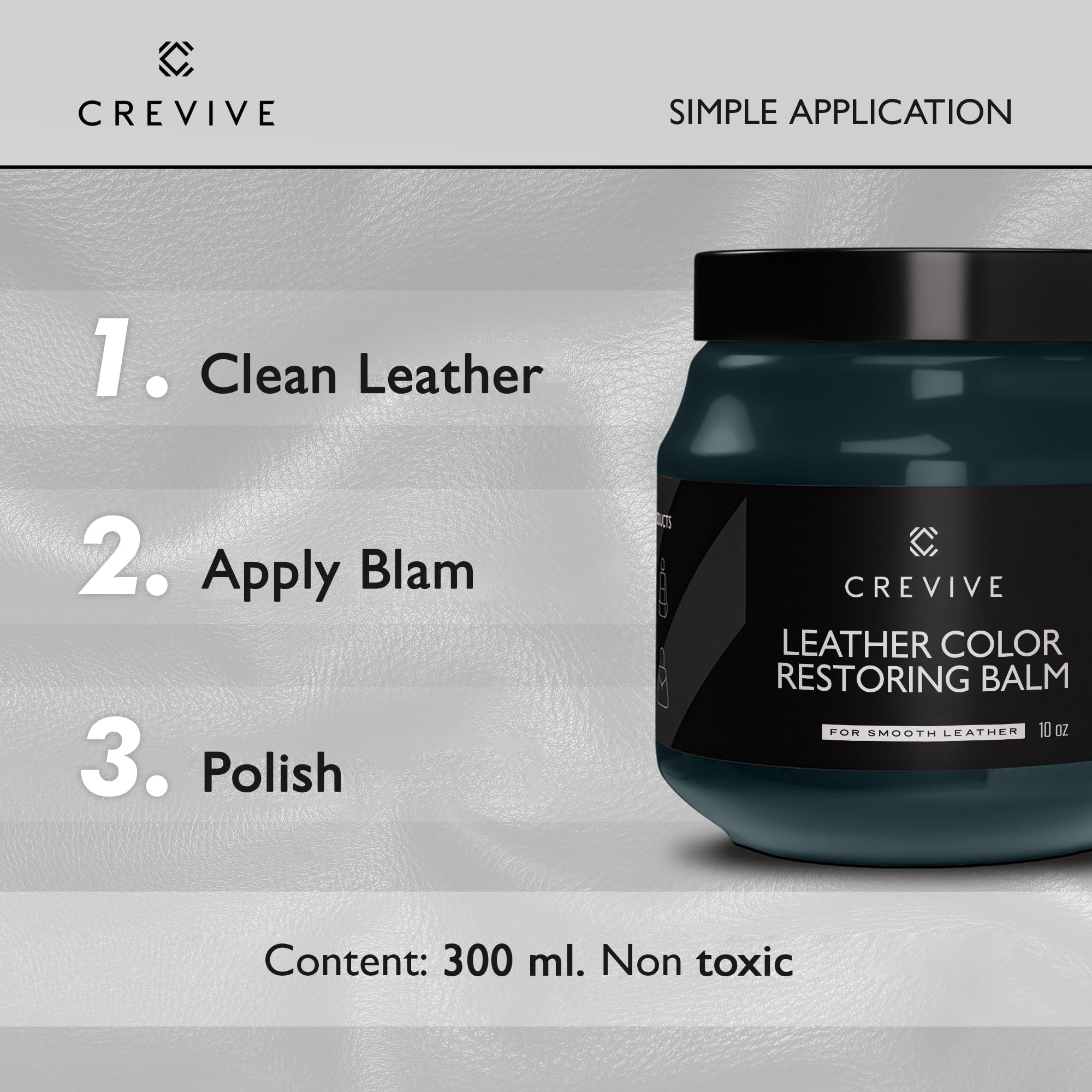 Detergente per pelle da 226,8 g e ripristino della pelle verde 283,5 g, ripristina il colore della pelle per divani, colore verde balsamo per pelle