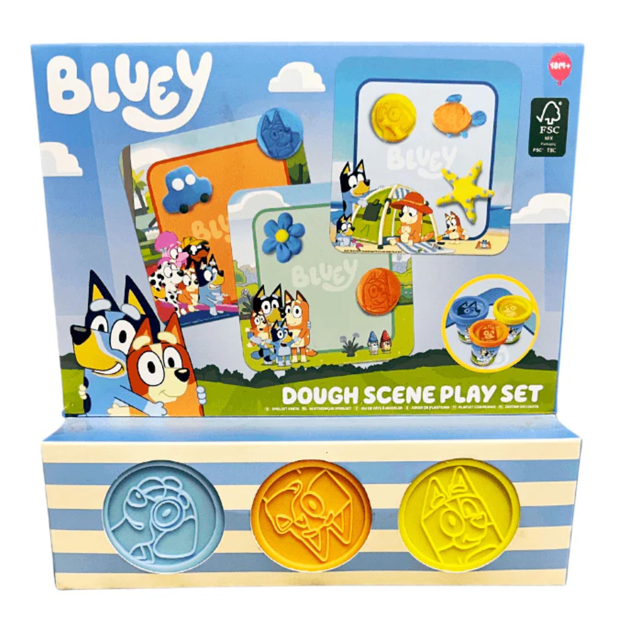 Bluey Creative & Sensory Playsets (Dough Scene Playset) โ image 1
