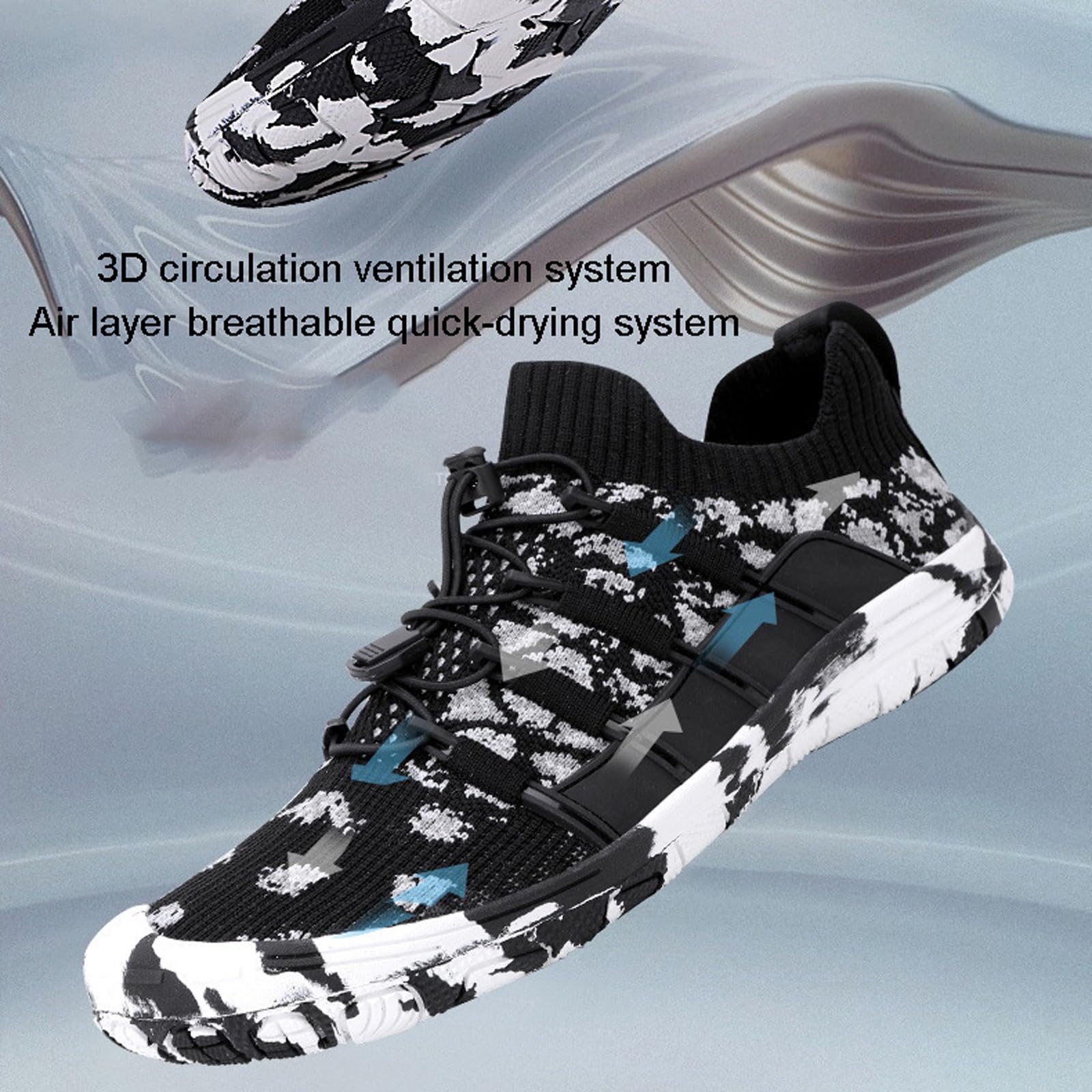 Scarpe Barefoot Donna,Scarpe da Immersione,Uomo Scarpe da Trail Running Scarpe Fitness per Nuoto,Yoga,Spiaggia,Corsa,Snorkeling,Surf,Immersioni