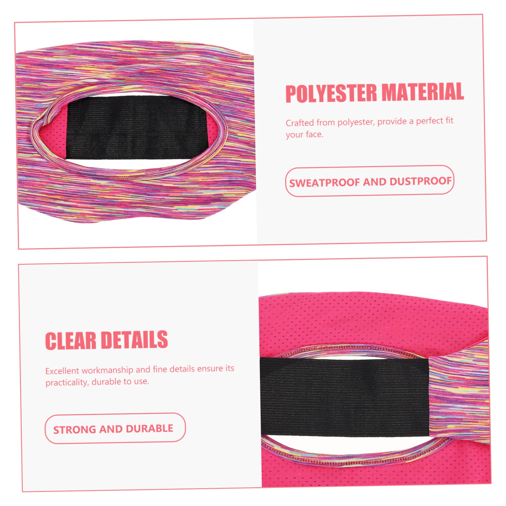 OSALADI 3pezzi Maschera Vr Traspirante Per Headset Copertura Assorbentper Sudore Accessorio Pratico Per Giocare Comodità e Pulizia