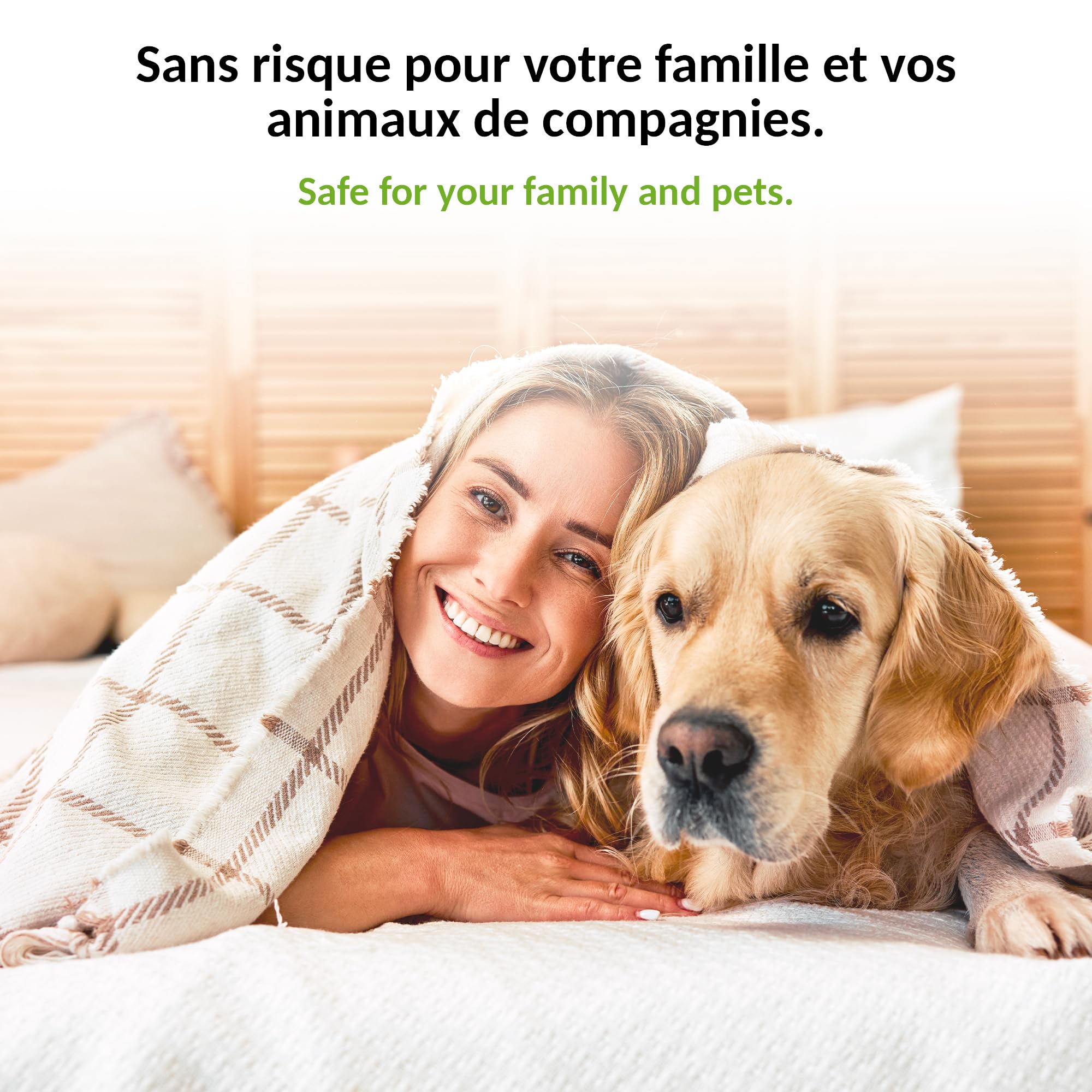 FISHTEC - Prise Anti-acariens ultrasons - Protège nuisibles jusqu'à 30 m² - Branchez 230V - Discret, Silencieux et écologique - sans Produits Chimiques - Usage sûr Enfants, Animaux