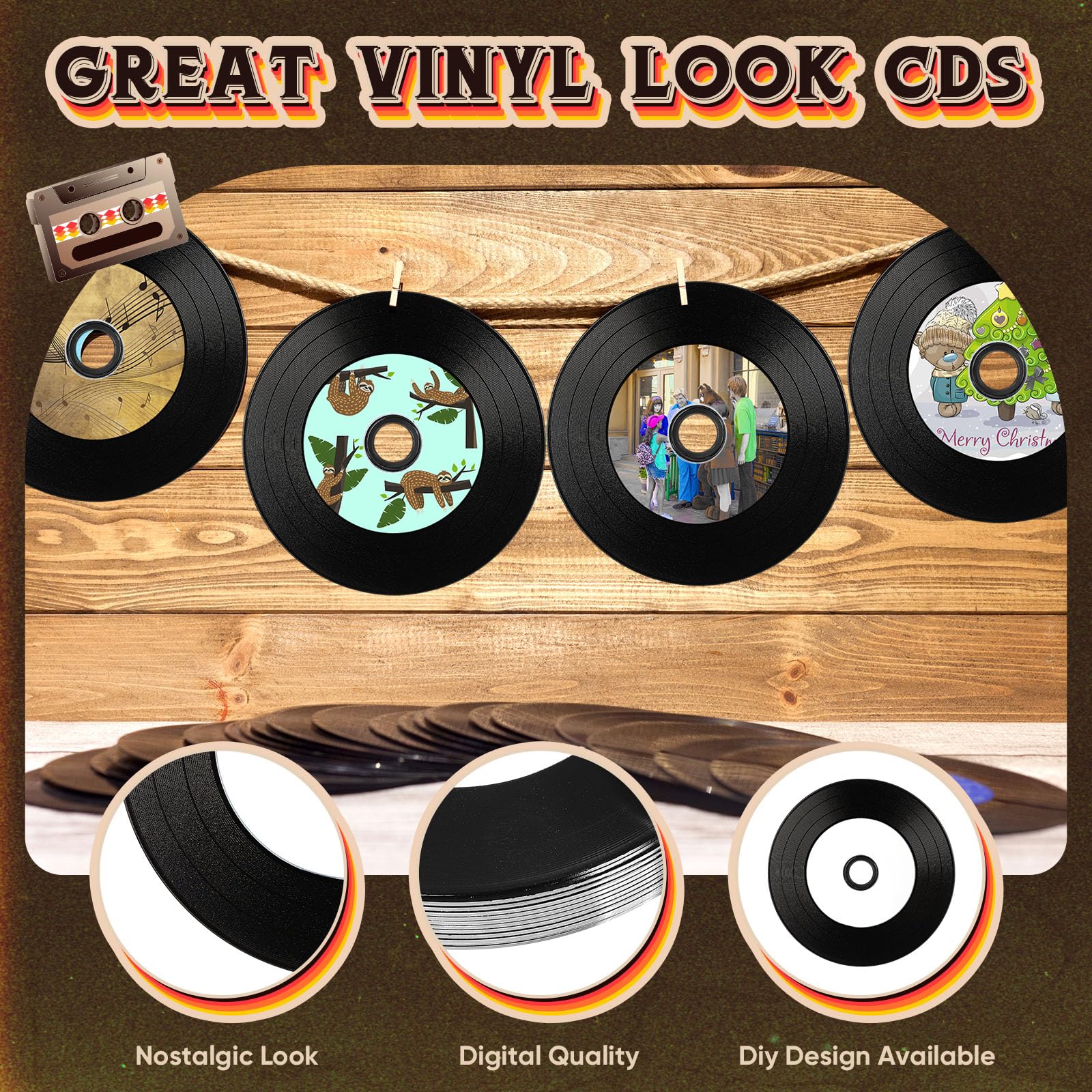 Singhoow 25 Pcs CD-R Blank Discs 700mb 80 Min 52x Vinyl Recordable Singhoow 25 Pcs CD-R Blank Discs 700mb 80 Min 52x Vinyl Recordable
