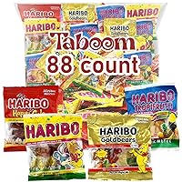 Vista 1 de Haribo - Paquete de gomitas mixtas 88 unidades de dulces de Halloween Paquete variado de dulces premium con deliciosos sabores Caramelos a granel