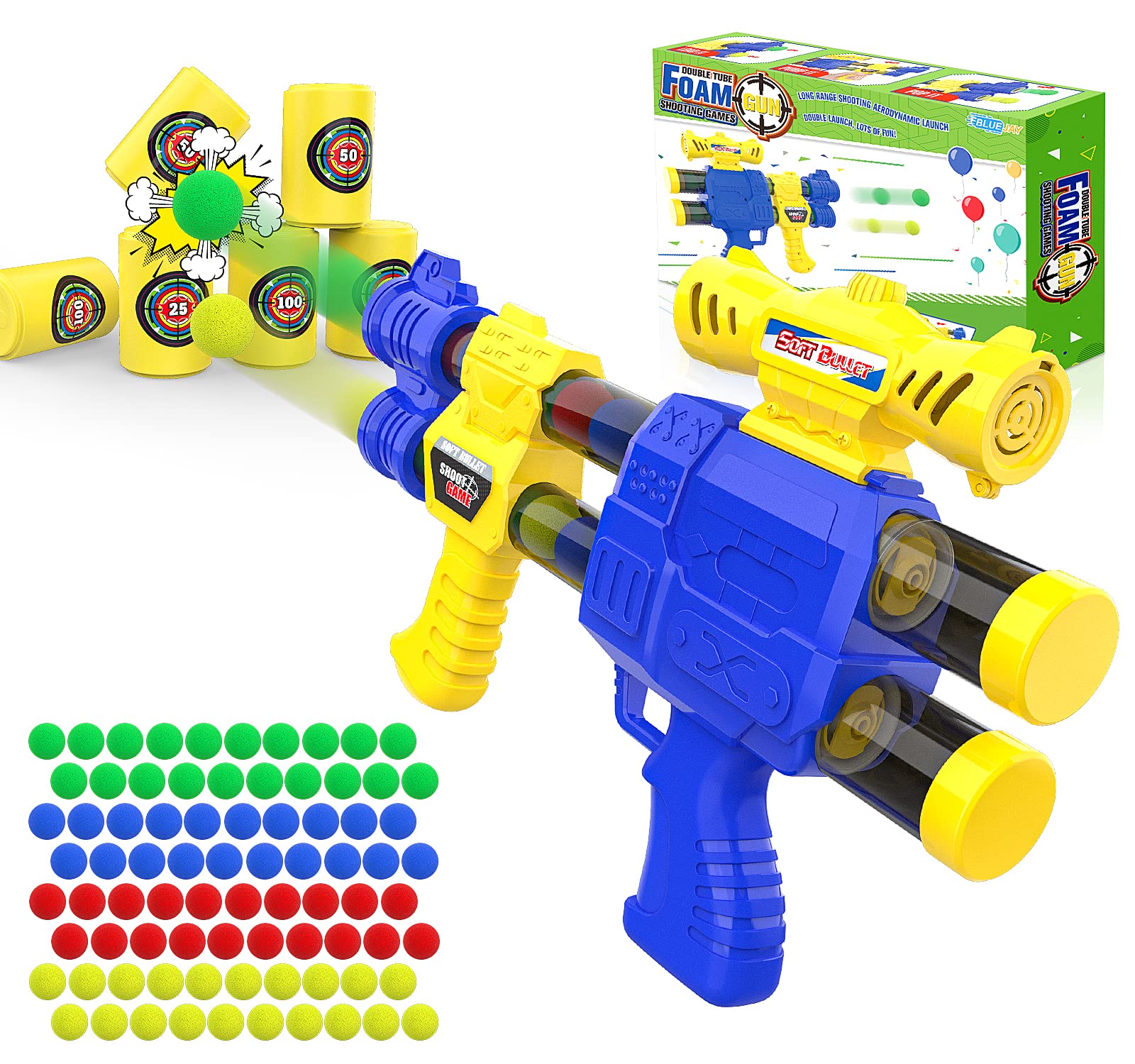 Buy Shooting Game Toy for Boys 6, 7, 8,9,10+ Years Old Kids, Toy Foam