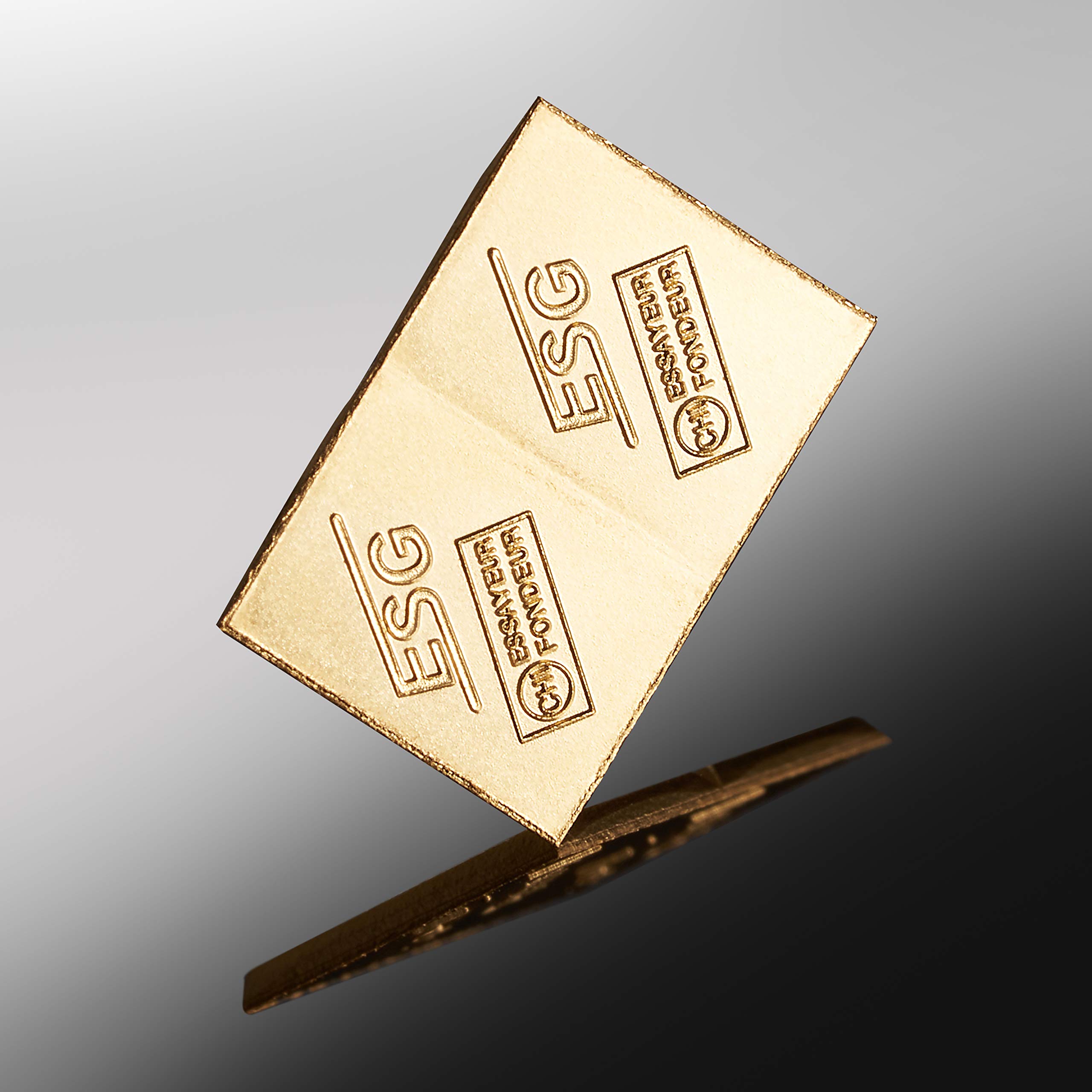 Gold als Geschenk - Goldbarren 2x 0,5g in hochwertiger Kapsel - Echtheitsgarantie - Feingold 999.9