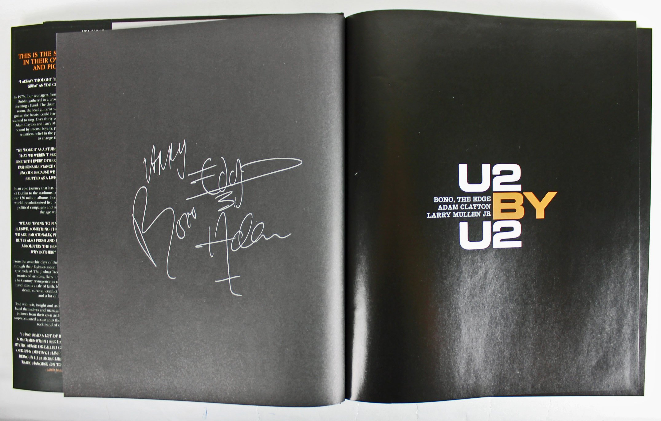 レアu2直筆サインCDoctorber bono edge Larry adam レアu2直筆サインCDoctorber bono edge Larry adam