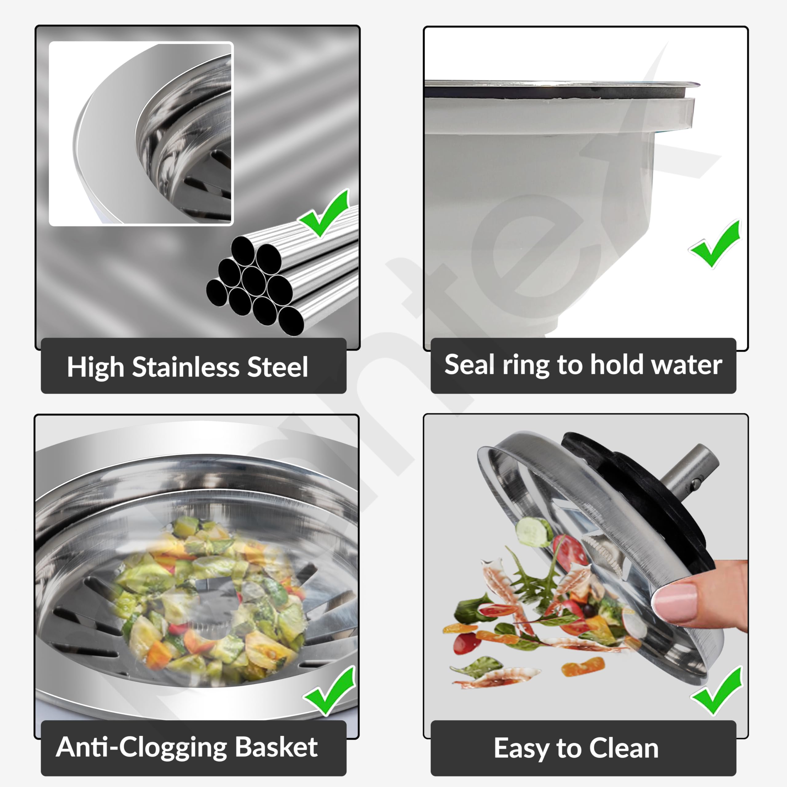 Stainless Steel Sink Coupling - Leak-Proof & Durable -2