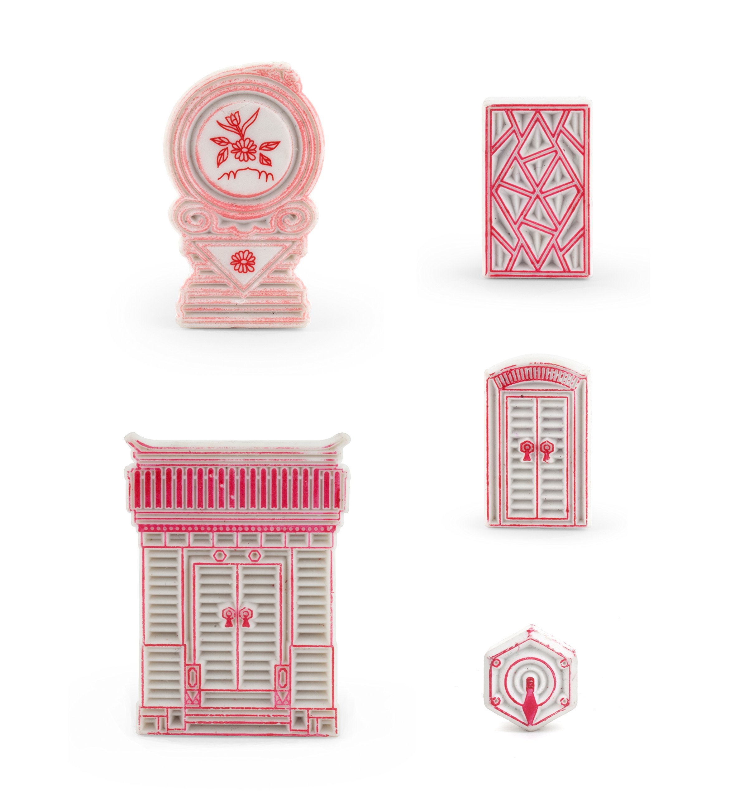 KIKKERLAND ER45 Hutong Gomme, Set di 5