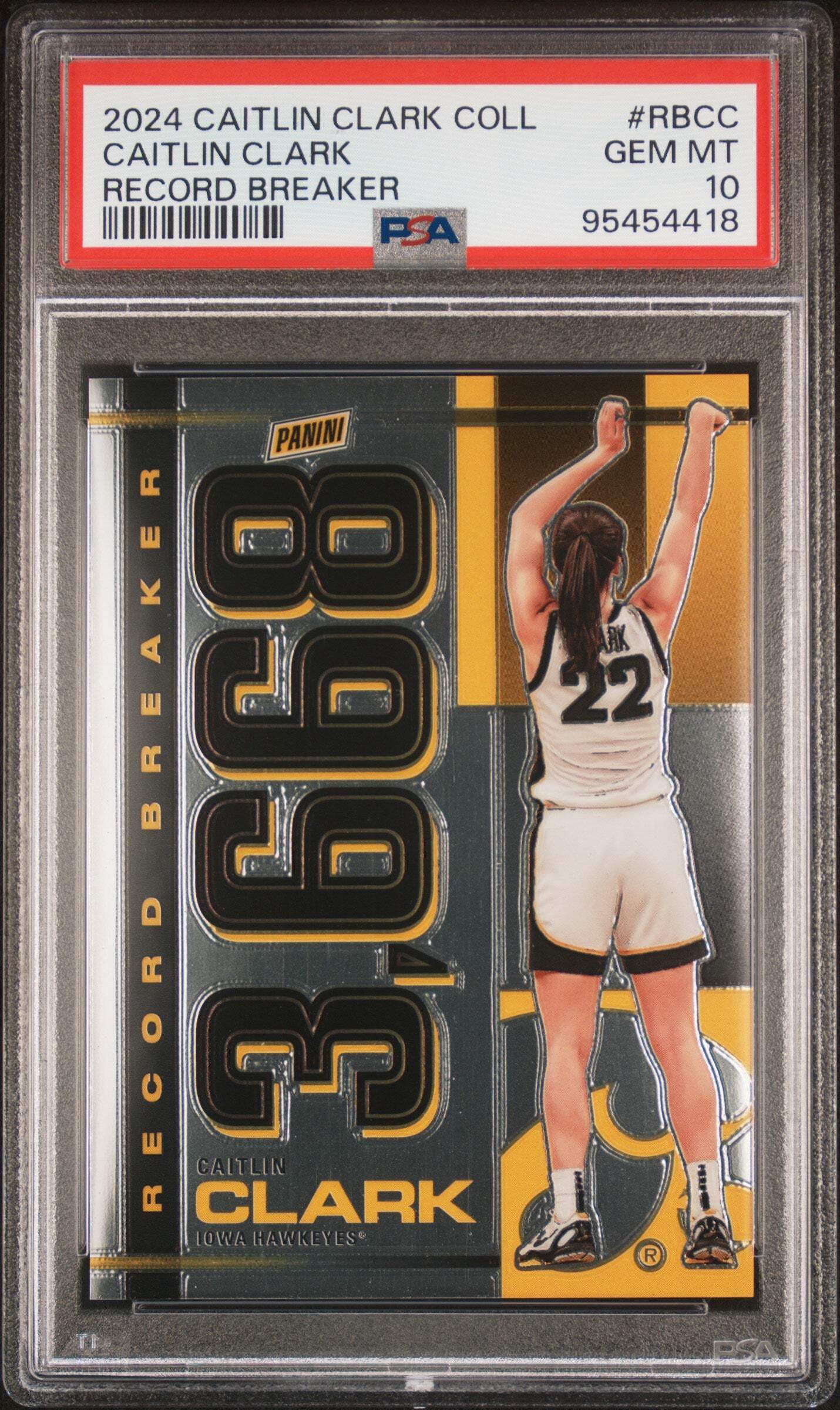 Amazon.com: Graded 2024 Panini Caitlin Clark Collection Caitlin 