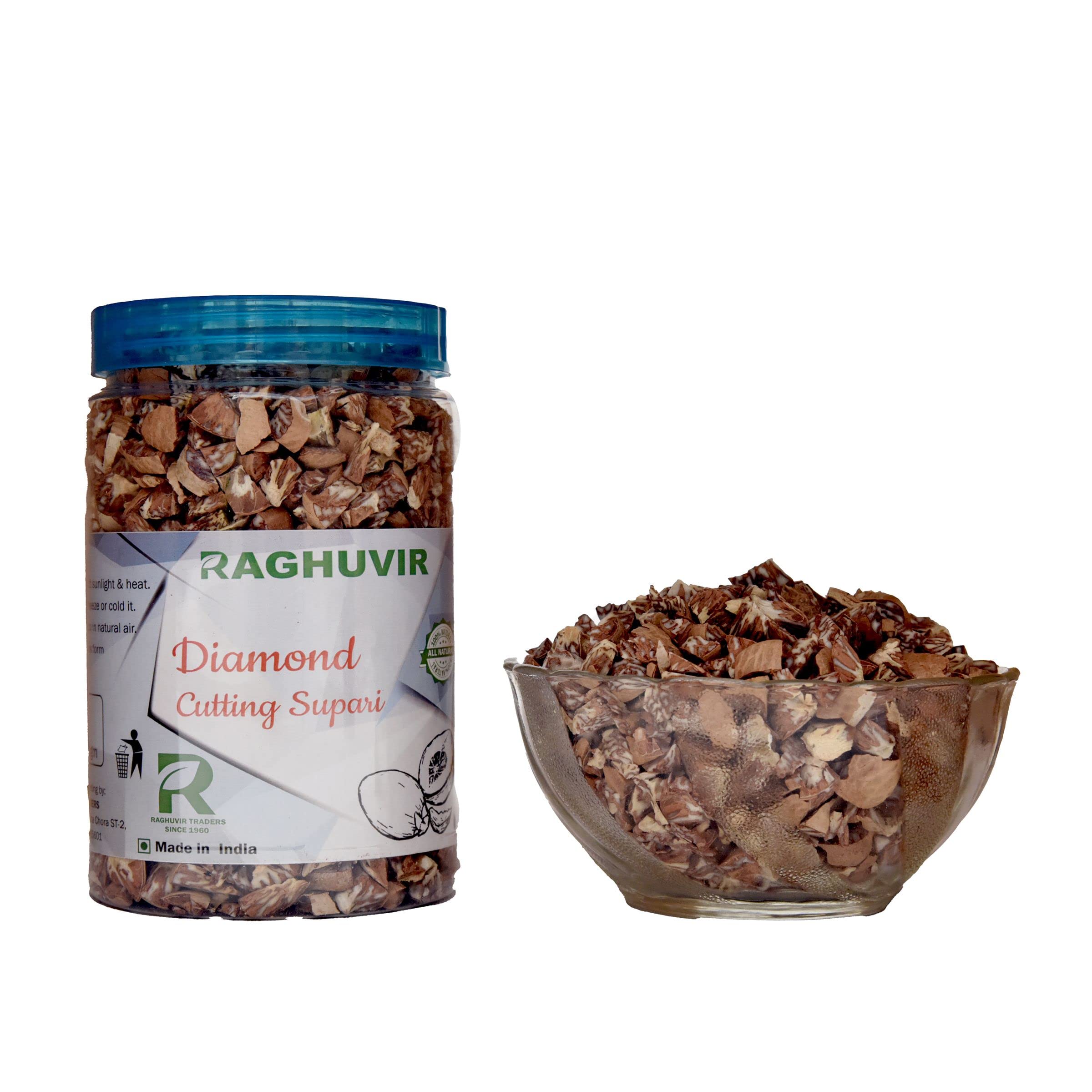 Raghuvir Diamond Cutting Supari - Kachi Tukda Sopari - Tukda Cutting Sopari - Cutting Supari Chalia Supari | 400 Gm (B09NYDLPYB) Amazon Price History, Amazon Price Tracker