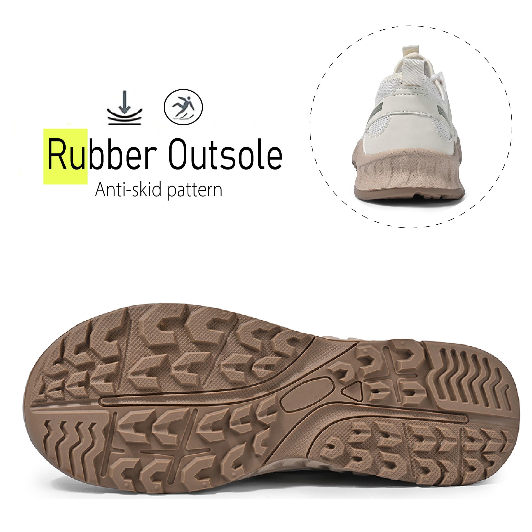Męskie Trampki Codzienne Lekkie Oddychające Antypoślizgowe Buty Turystyczne Letnie Buty Wodne Do Aktywności