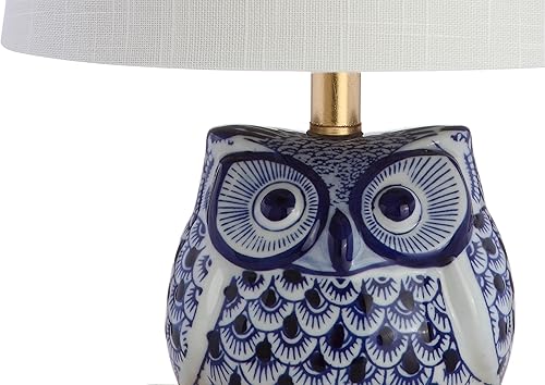 Miniatura 5 de JONATHAN Y JYL3014A-SET2 Justina - Mini lámpara de mesa de cerámica de 16 pulgadas (juego de 2) casa de campo, transicional para dormitorio, sala de