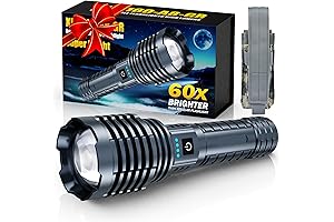 Swann Bright Rechargeable Flashlight, 2,400,000 Lumens