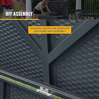 Amazon.com : Arrow 4' x 2' x 2' Spacemaker Anthracite 134 Gallon