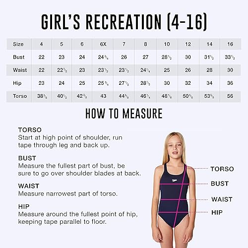 Miniatura 7 de Speedo Traje de baño de una pieza para niña, espalda cruzada, tirantes múltiples