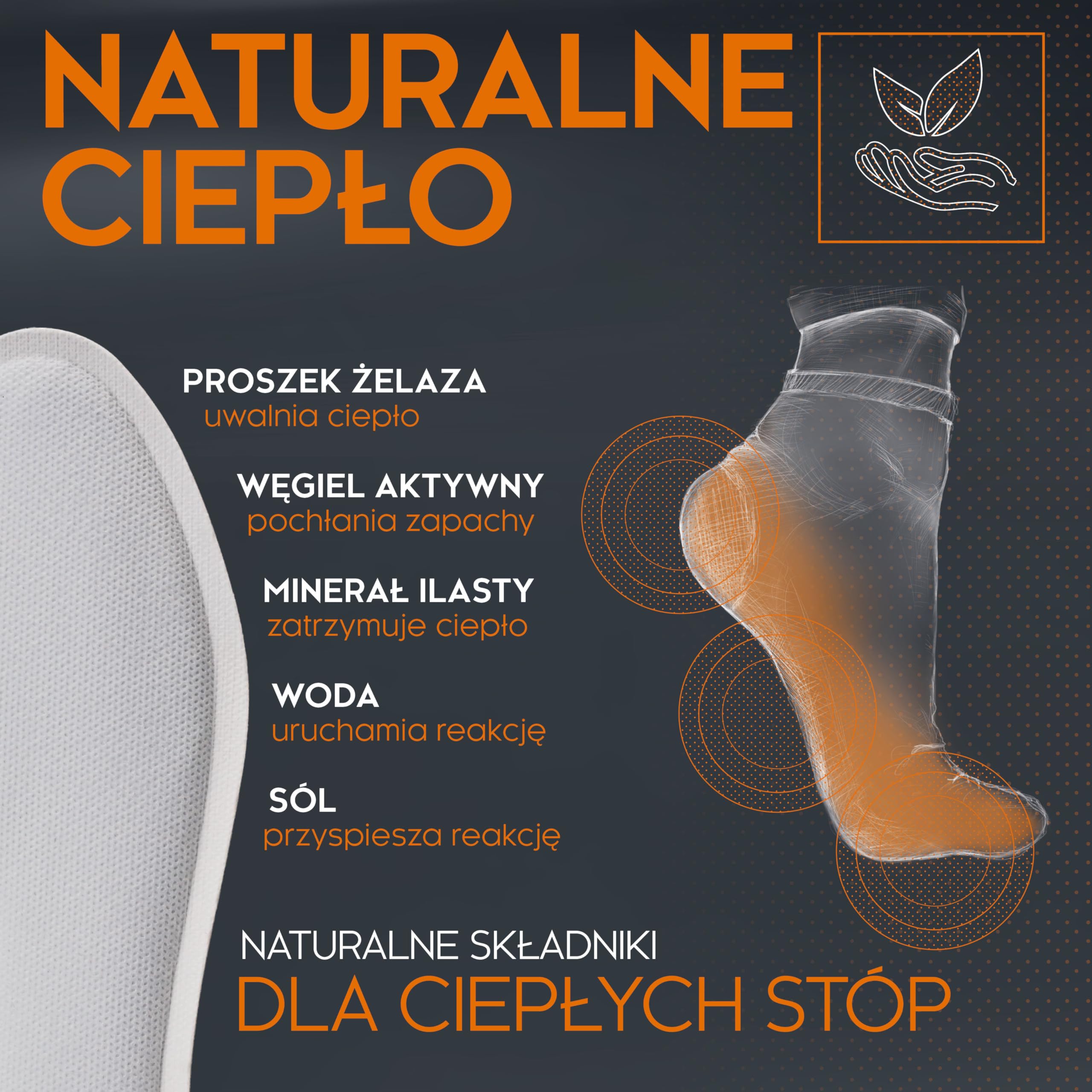 biped wkładki grzewcze do butów – Zestaw 4 par ogrzewaczy stóp dla kobiet i mężczyzn – Naturalne ciepło do 8 godzin – Aktywacja w kontakcie z powietrzem z2940