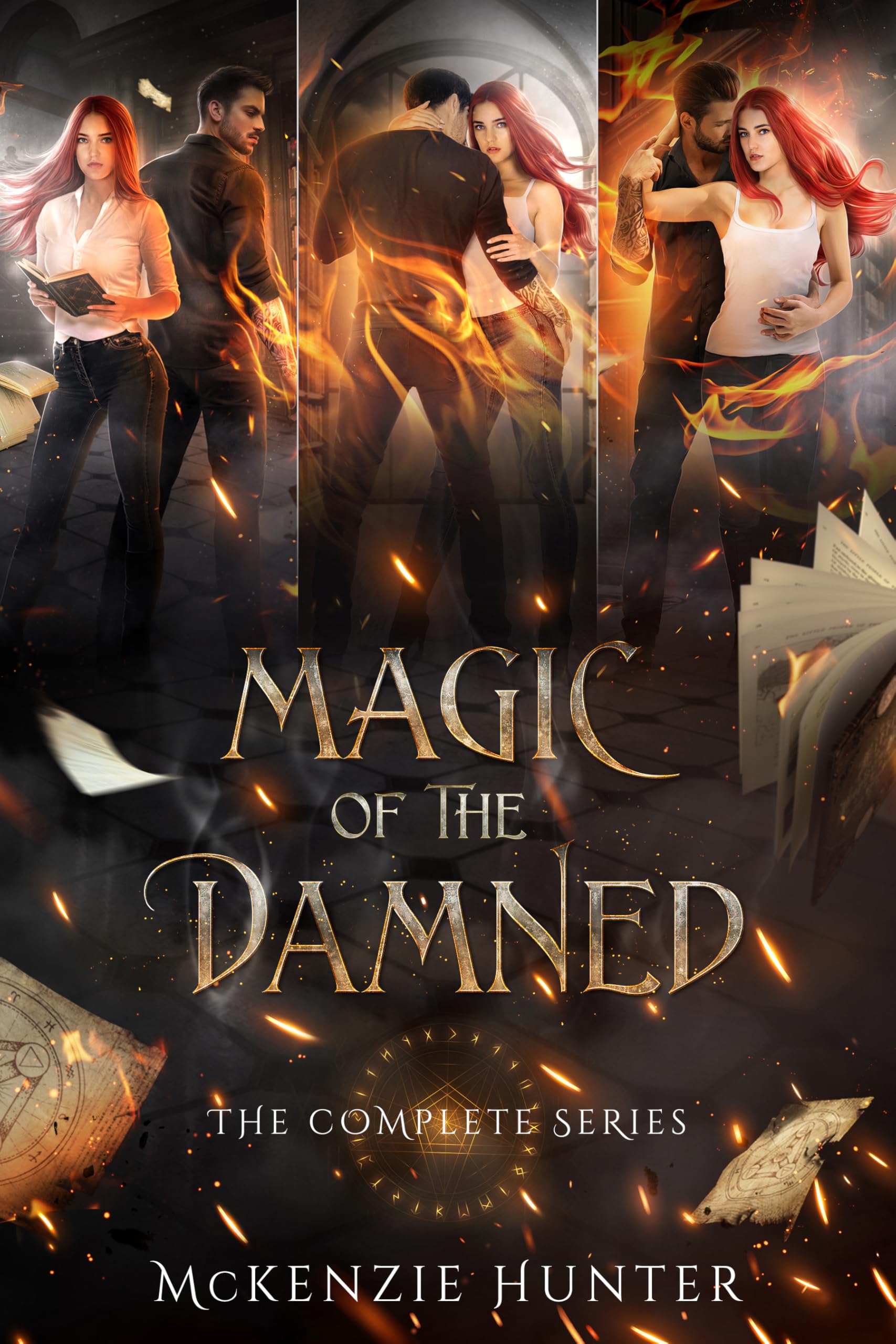 Book cover for Magic of the Damned series