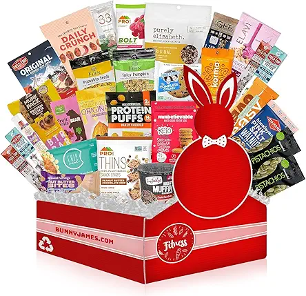 High Protein Healthy Snacks Fitness Box: Mix Of...